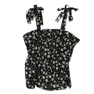 LOFT Seashell Bow Strap Pajama Cami, XS